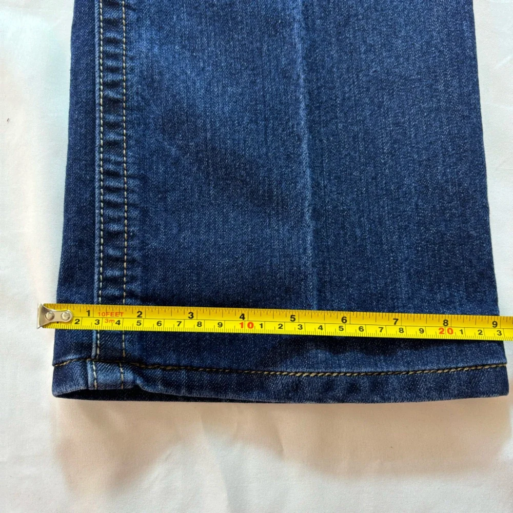 Ariat Maritime Jeans Rebar M4 Durastr Edge Relaxed Boot Cut Blue Jean Size 32x29
